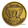 Out Of The Ashes Of Addiction - Bronze Affirmation Medallion