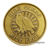 Ride Clean Ride Free - Bronze Affirmation Medallion